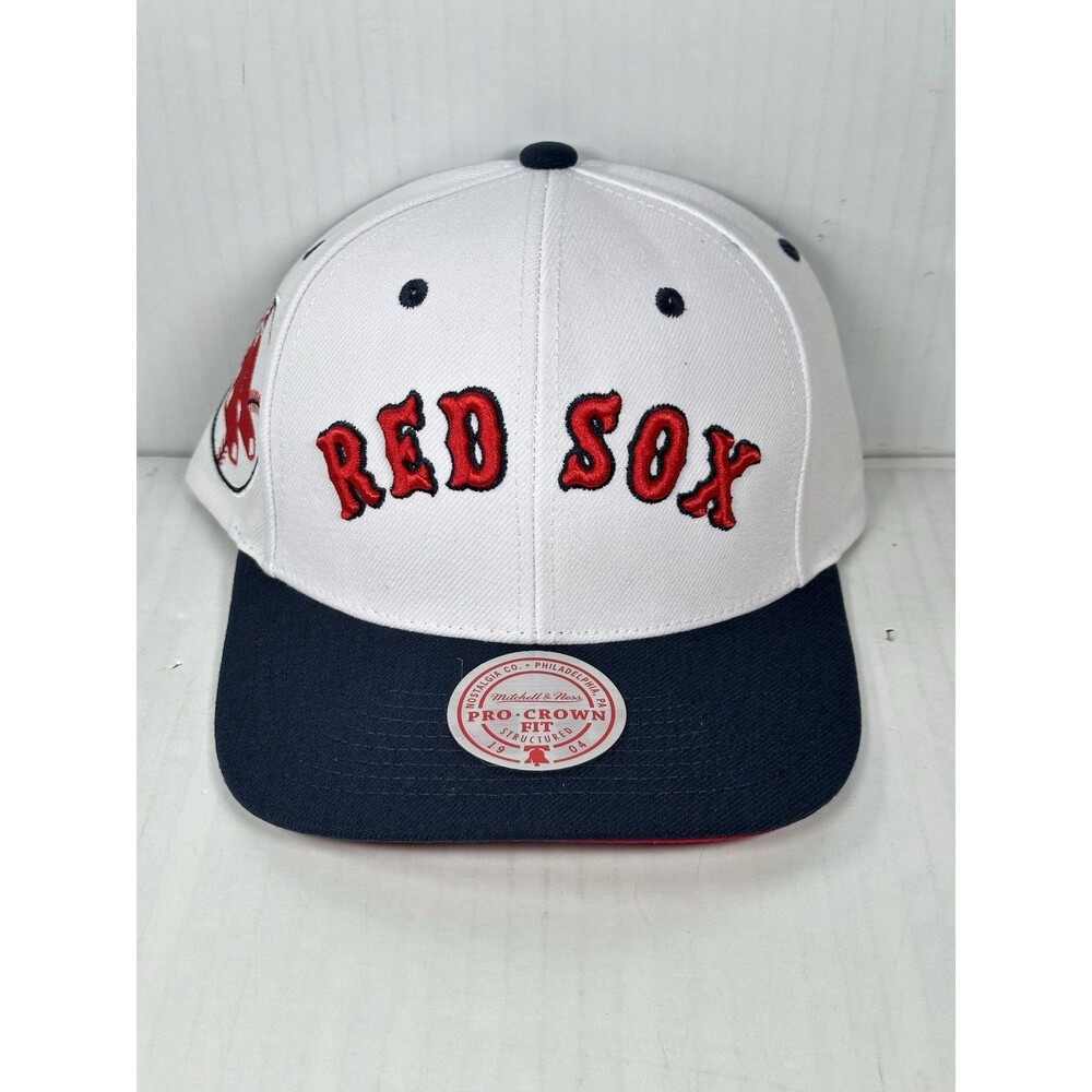 Mitchell & Ness Boston Red Sox MLB Adult Adjustable Fit Snapback Cap Hat NWT